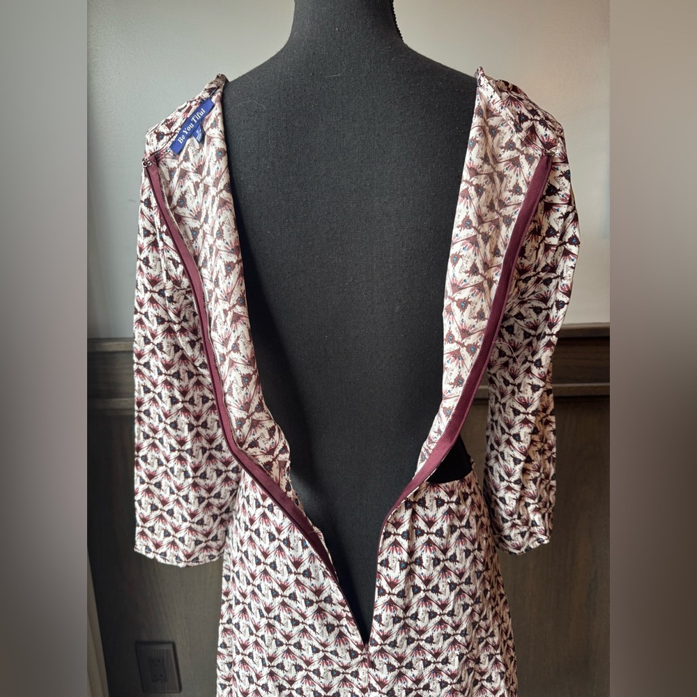 Be You Tiful boho Patterned Cut-Out Dress NWT small - Picture 9 of 10